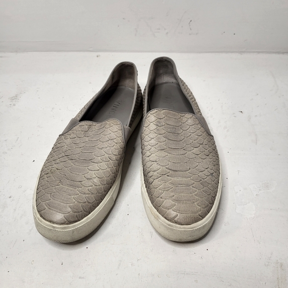 Vince Snake Skin Slip-On Sneaker Size 7 - Picture 1 of 13